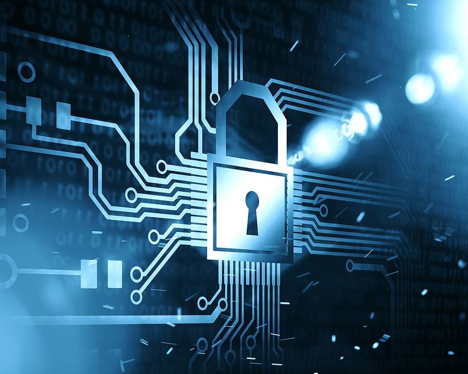 Gembok digital sebagai simbol keamanan online